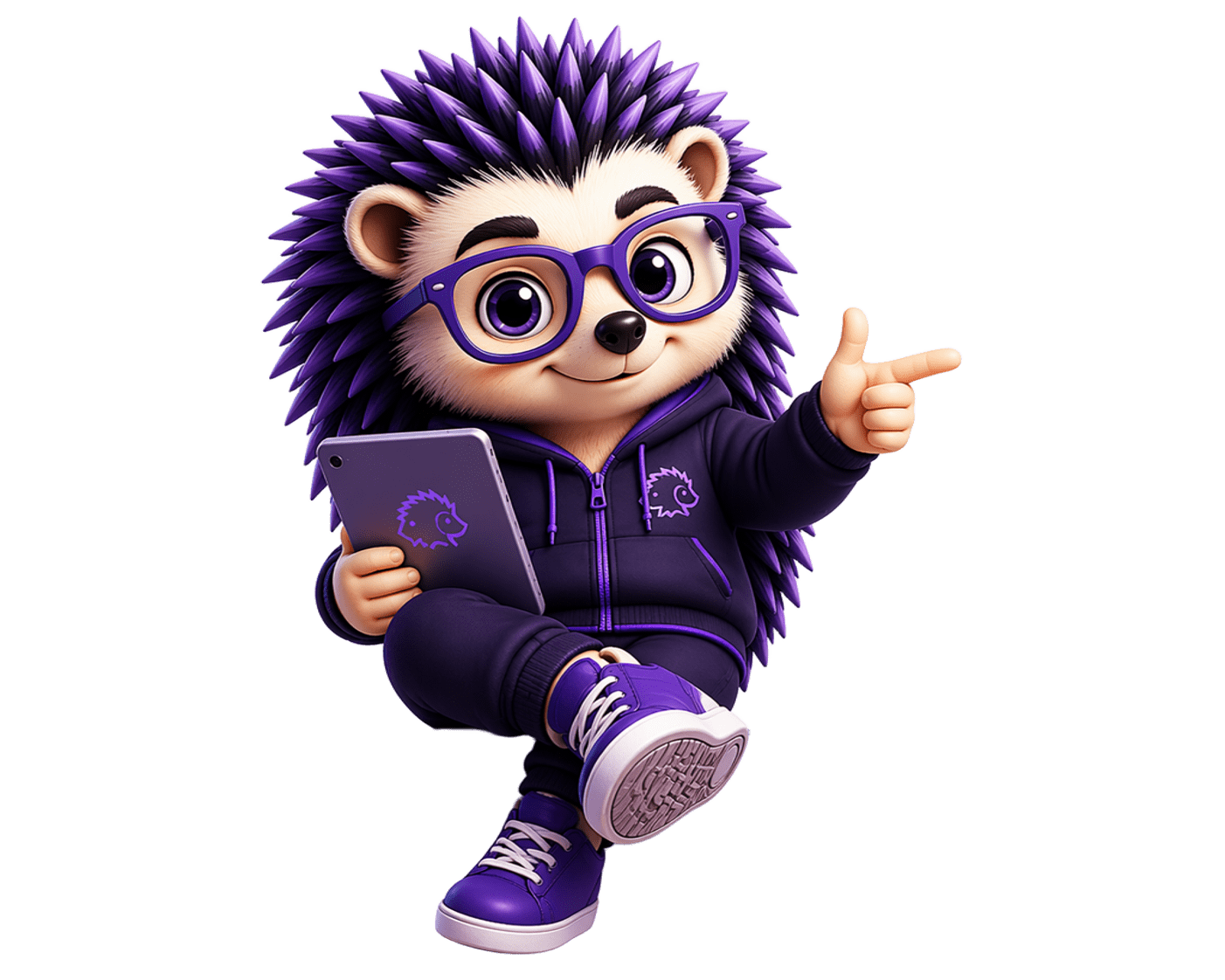 IDUBOX mascot thumbs up